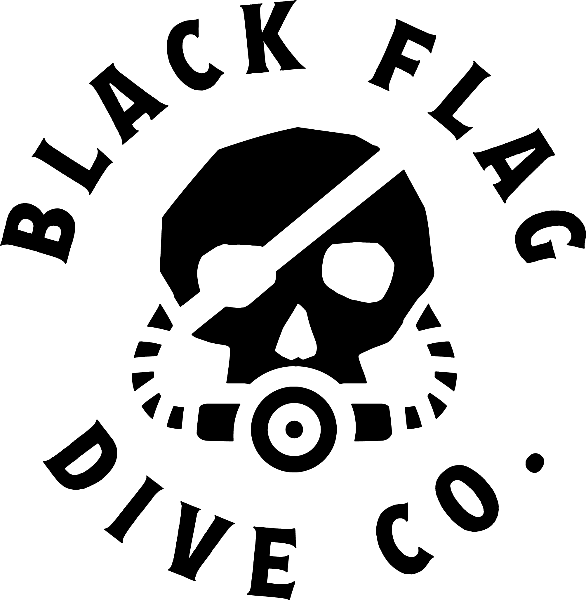 Black Flag Dive Co. Logo